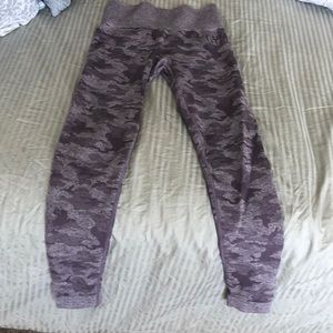 Gymshark lavender grey seamless leggings